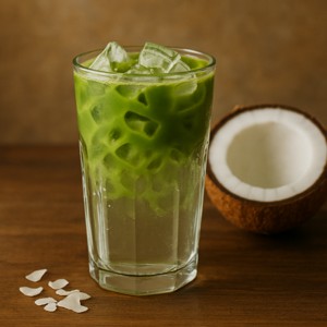 Iced Coconut Matcha